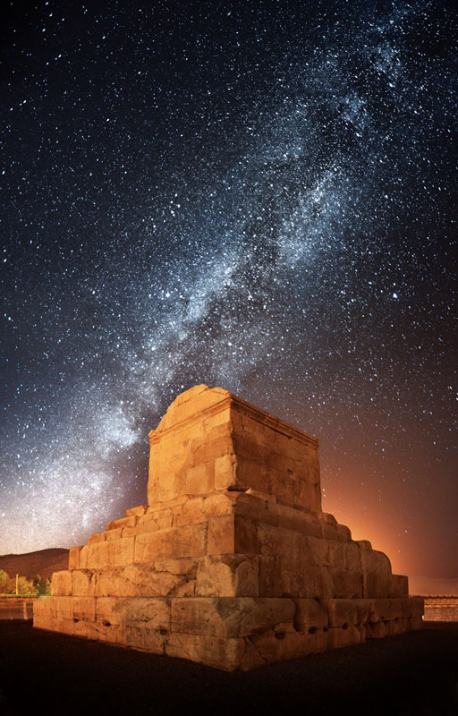 Cyrus Grab Pasargadae Persia Achamenidenreich Iran Destination