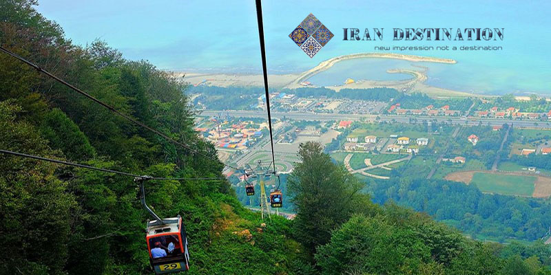 ramsar telecabin - north of iran