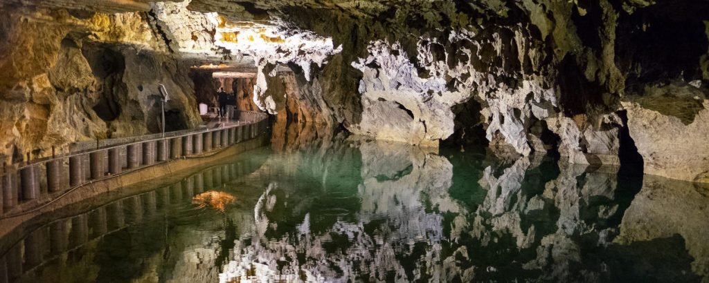 Alisadr Cave, the largest water cave in the world, located in Iran, Hamedan